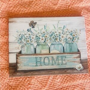 Floral Home Decor Canvas Art